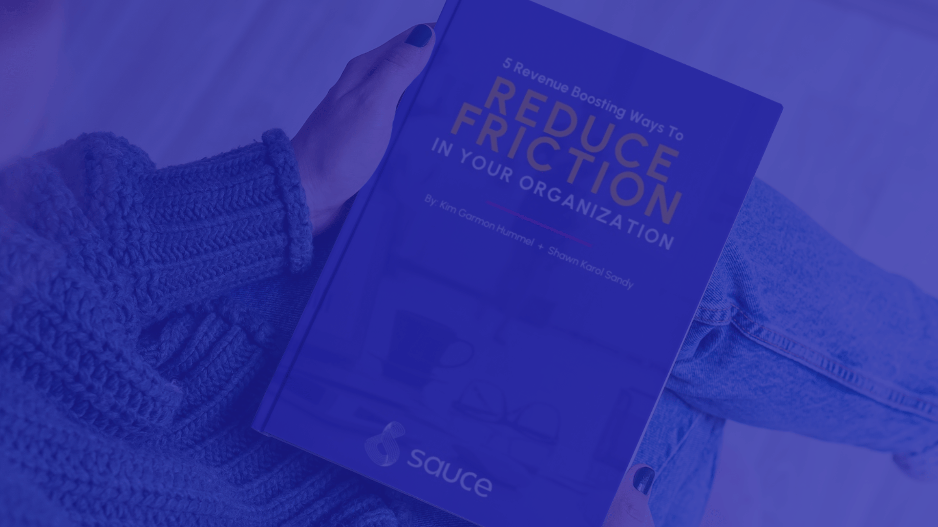 Page Background 5 Revenue Boosting Ways To Reduce Friction In Your Organization  (1920 × 1080 px) With Overlay